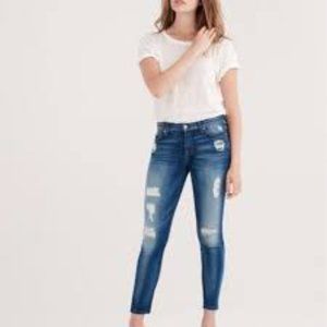7 For All Mankind Ankle Super Skinny, Style# AU809744A, 28x27, NWT, $225 MSRP